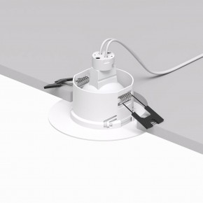 DK3028-WH Встраиваемый светильник, IP 20, 10 Вт, GU5.3, LED, белый, пластик в Лесном - lesnoy.ok-mebel.com | фото 3