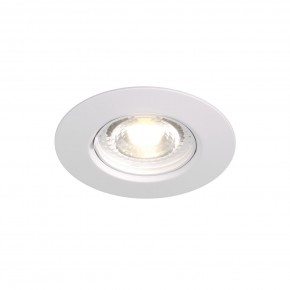 DK3028-WH Встраиваемый светильник, IP 20, 10 Вт, GU5.3, LED, белый, пластик в Лесном - lesnoy.ok-mebel.com | фото 5