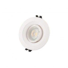 DK3029-WH Встраиваемый светильник, IP 20, 10 Вт, GU5.3, LED, белый, пластик в Лесном - lesnoy.ok-mebel.com | фото 2