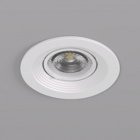 DK3029-WH Встраиваемый светильник, IP 20, 10 Вт, GU5.3, LED, белый, пластик в Лесном - lesnoy.ok-mebel.com | фото 4