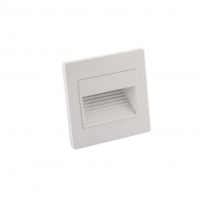 DK3050-WH Светильник встраиваемый в стену, IP 20, LED 3000, 1 Вт, белый, пластик в Лесном - lesnoy.ok-mebel.com | фото 2