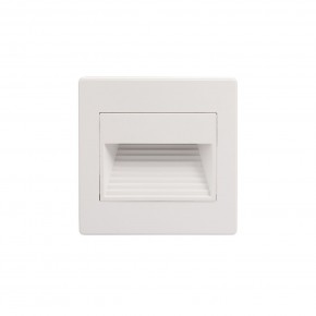 DK3050-WH Светильник встраиваемый в стену, IP 20, LED 3000, 1 Вт, белый, пластик в Лесном - lesnoy.ok-mebel.com | фото 3