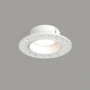DK3055-WH Встраиваемый светильник, IP 20, 10 Вт, GU5.3, LED, белый, пластик в Лесном - lesnoy.ok-mebel.com | фото