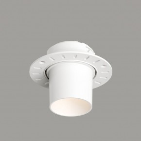 DK3057-WH Встраиваемый светильник под шпатлевку, IP20, до 15 Вт, LED, GU5,3, белый, пластик в Лесном - lesnoy.ok-mebel.com | фото