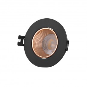 DK3061-BBR Встраиваемый светильник, IP 20, 10 Вт, GU5.3, LED, черный/бронзовый, пластик в Лесном - lesnoy.ok-mebel.com | фото