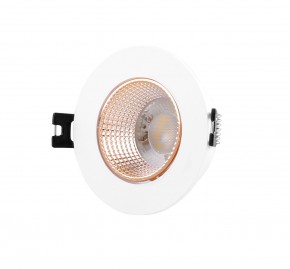 DK3061-WBR Встраиваемый светильник, IP 20, 10 Вт, GU5.3, LED, белый/бронзовый, пластик в Лесном - lesnoy.ok-mebel.com | фото