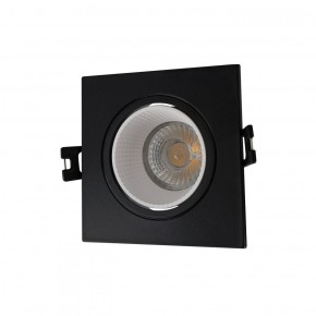 DK3071-BK+WH Встраиваемый светильник, IP 20, 10 Вт, GU5.3, LED, черный/белый, пластик в Лесном - lesnoy.ok-mebel.com | фото