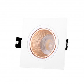 DK3071-WBR Встраиваемый светильник, IP 20, 10 Вт, GU5.3, LED, белый/бронзовый, пластик в Лесном - lesnoy.ok-mebel.com | фото