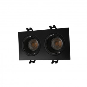 DK3072-BK Встраиваемый светильник, IP 20, 10 Вт, GU5.3, LED, черный/черный, пластик в Лесном - lesnoy.ok-mebel.com | фото