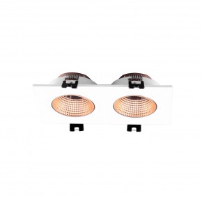 DK3072-WBR Встраиваемый светильник, IP 20, 10 Вт, GU5.3, LED, белый/бронзовый, пластик в Лесном - lesnoy.ok-mebel.com | фото 2