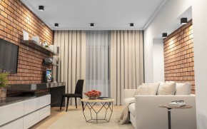 DK3080-BW+BK Светильник накладной IP 20, 10 Вт, GU5.3, LED, черно-белый/черный, пластик в Лесном - lesnoy.ok-mebel.com | фото 2
