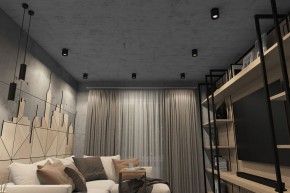 DK3090-BK+CH Светильник накладной IP 20, 10 Вт, GU5.3, LED, черный/хром, пластик в Лесном - lesnoy.ok-mebel.com | фото 2