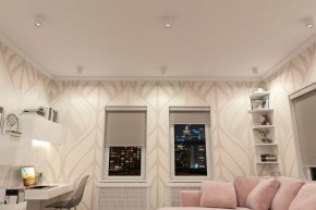 DK3090-WH+CH Светильник накладной IP 20, 10 Вт, GU5.3, LED, белый/хром, пластик в Лесном - lesnoy.ok-mebel.com | фото 2