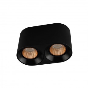 DK3096-BK+BR Светильник накладной IP 20, 10 Вт, GU5.3, LED, черный/бронзовый, пластик в Лесном - lesnoy.ok-mebel.com | фото