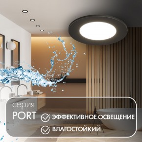 DK3101-BK Встраиваемый влагозащищенный светильник, IP65, до 10 Вт, LED, GU5,3, черный в Лесном - lesnoy.ok-mebel.com | фото 3