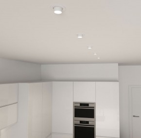 DK3120-WH Встраиваемый светильник, IP20, до 15 Вт, LED, GU5,3, белый, пластик в Лесном - lesnoy.ok-mebel.com | фото 6