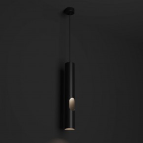 DK4045-BK Подвесной светильник, с декоративным вырезом, IP 20, до 15 Вт, LED, GU10, черный, алюминий в Лесном - lesnoy.ok-mebel.com | фото 2