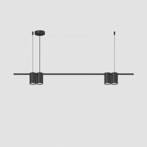 DK4061-BK Подвесной светильник ORBIT, IP20, 4xGU10 LED до 15 Вт, черный матовый, алюминий в Лесном - lesnoy.ok-mebel.com | фото