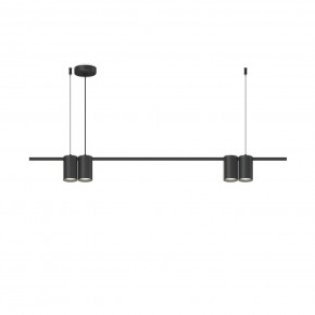 DK4061-BK Подвесной светильник ORBIT, IP20, 4xGU10 LED до 15 Вт, черный матовый, алюминий в Лесном - lesnoy.ok-mebel.com | фото 3