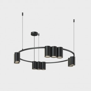 DK4065-BK Подвесной светильник ORBIT, IP20, 10xGU10 LED до 15 Вт, черный матовый, алюминий в Лесном - lesnoy.ok-mebel.com | фото