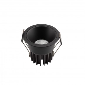 DK4500-BK Встраиваемый светильник, IP 20, 12 Вт, LED 3000, черный, алюминий в Лесном - lesnoy.ok-mebel.com | фото