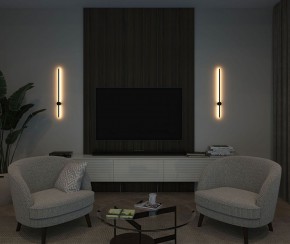 DK5012-BK Бра 800 мм, 3000К, IP20, 7 Вт, черный, алюминий в Лесном - lesnoy.ok-mebel.com | фото 6