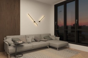 DK5012-BK Бра 800 мм, 3000К, IP20, 7 Вт, черный, алюминий в Лесном - lesnoy.ok-mebel.com | фото 7