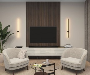 DK5014-BK Бра 1000 мм, 3000К, IP20, 12 Вт, черный, алюминий в Лесном - lesnoy.ok-mebel.com | фото 5