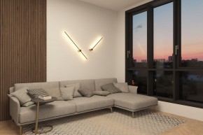 DK5014-SG Бра 1000 мм, 3000К, IP20, 12 Вт, матовое золото в Лесном - lesnoy.ok-mebel.com | фото 7