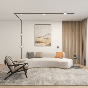 DK5072-DN Бра SHINE WALL со светодиодом, D104*H68, IP20, 3000К, 3W, RA?90, темный никель, алюминий в Лесном - lesnoy.ok-mebel.com | фото 5