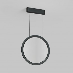 DK6604-BK Подвесной вертикальный светильник Veil со светодиодом H1500 d450 220V 36W 3000-6000K IP20 черный алюминий в Лесном - lesnoy.ok-mebel.com | фото 2