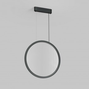 DK6606-BK Подвесной вертикальный светильник Veil со светодиодом H1700 d600 220V 48W 3000-6000K IP20 черный алюминий в Лесном - lesnoy.ok-mebel.com | фото 4