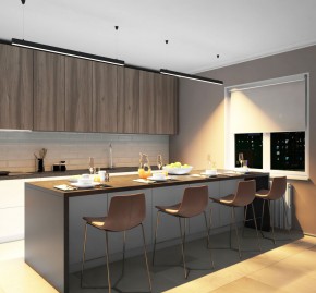DK9123-BK Линейный светильник 30W 1250mm 3000K, черный в Лесном - lesnoy.ok-mebel.com | фото 7