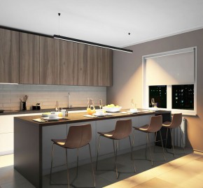 DK9203-BK Линейный светильник 52W 2000mm 3000K, черный в Лесном - lesnoy.ok-mebel.com | фото 5