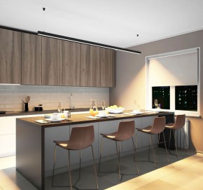 DK9253-BK Линейный светильник 62W 2500mm 3000K, черный в Лесном - lesnoy.ok-mebel.com | фото 5