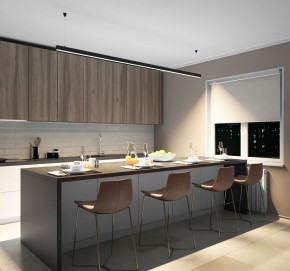 DK9254-BK Линейный светильник 62W 2500mm 4000K, черный в Лесном - lesnoy.ok-mebel.com | фото 5