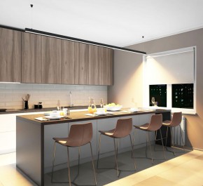 DK9303-BK Линейный светильник 72W 3000mm 3000K, черный в Лесном - lesnoy.ok-mebel.com | фото 5