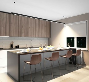 DK9304-BK Линейный светильник 72W 3000mm 4000K, черный в Лесном - lesnoy.ok-mebel.com | фото 5
