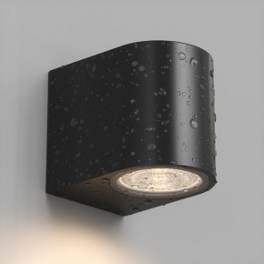 DK9790-BK Настенный уличный светильник NARVIK, IP44, GU10 LED, до 15 Вт, черный, алюминий в Лесном - lesnoy.ok-mebel.com | фото 3