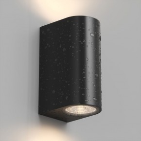 DK9791-BK Настенный уличный светильник NARVIK, IP44, 2хGU10 LED, до 15 Вт, черный, алюминий в Лесном - lesnoy.ok-mebel.com | фото 3
