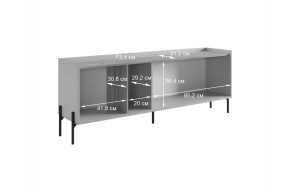 ДОМИНИКА Гостиная (модульная) кашемир/дуб крафт золотой в Лесном - lesnoy.ok-mebel.com | фото 3
