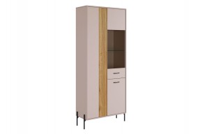 ДОМИНИКА Шкаф двухдверный (со стеклом) в Лесном - lesnoy.ok-mebel.com | фото