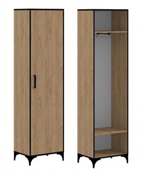 ЭНТЕР ЛОФТ Шкаф для одежды (Дуб Золотой) в Лесном - lesnoy.ok-mebel.com | фото
