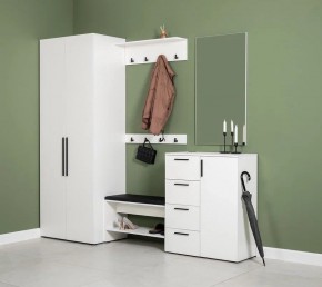 ЭЙР прихожая (модульная) Белый Шагрень в Лесном - lesnoy.ok-mebel.com | фото 28