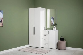 ЭЙР прихожая (модульная) Белый Шагрень в Лесном - lesnoy.ok-mebel.com | фото 3