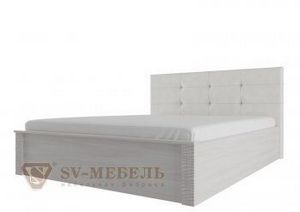 Кровать 1400 двойная (универсальная) с мягким изголовьем Гамма 20 в Лесном - lesnoy.ok-mebel.com | фото 2
