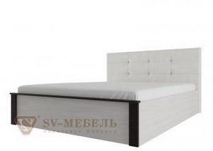 Кровать 1400 двойная (универсальная) с мягким изголовьем Гамма 20 в Лесном - lesnoy.ok-mebel.com | фото 1