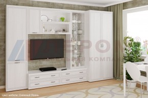 Гостиная Карина Композиция 16 (Снежный ясень) в Лесном - lesnoy.ok-mebel.com | фото