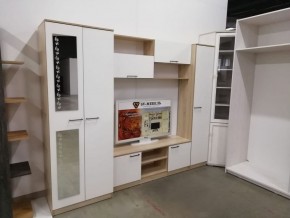 Гостиная МГС 3 Исполнение 1 (Дуб сонома/Белый) в Лесном - lesnoy.ok-mebel.com | фото 5