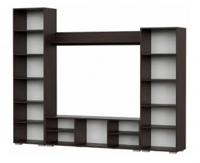 Гостиная МГС 6 Исполнение 1 (Венге/Белый глянец) в Лесном - lesnoy.ok-mebel.com | фото 2